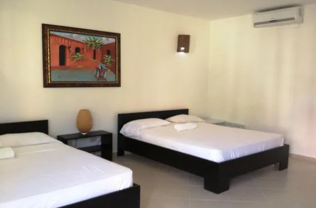 Hotel Playa Caribe Las Terrenas chambre 2 grand lit